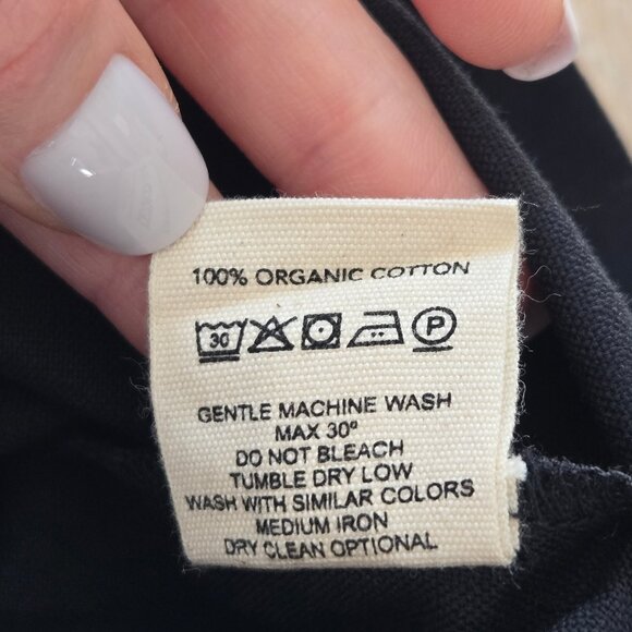 Djerf Avenue Breezy Tube Top Black Small 100% Cotton | MSRP $75 | New With Tags - Picture 14 of 16